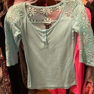 Lace top!